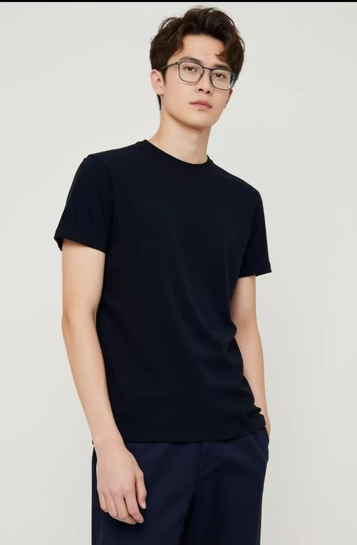 【万5专属】鸡骨架刺绣男女同款纯棉短袖