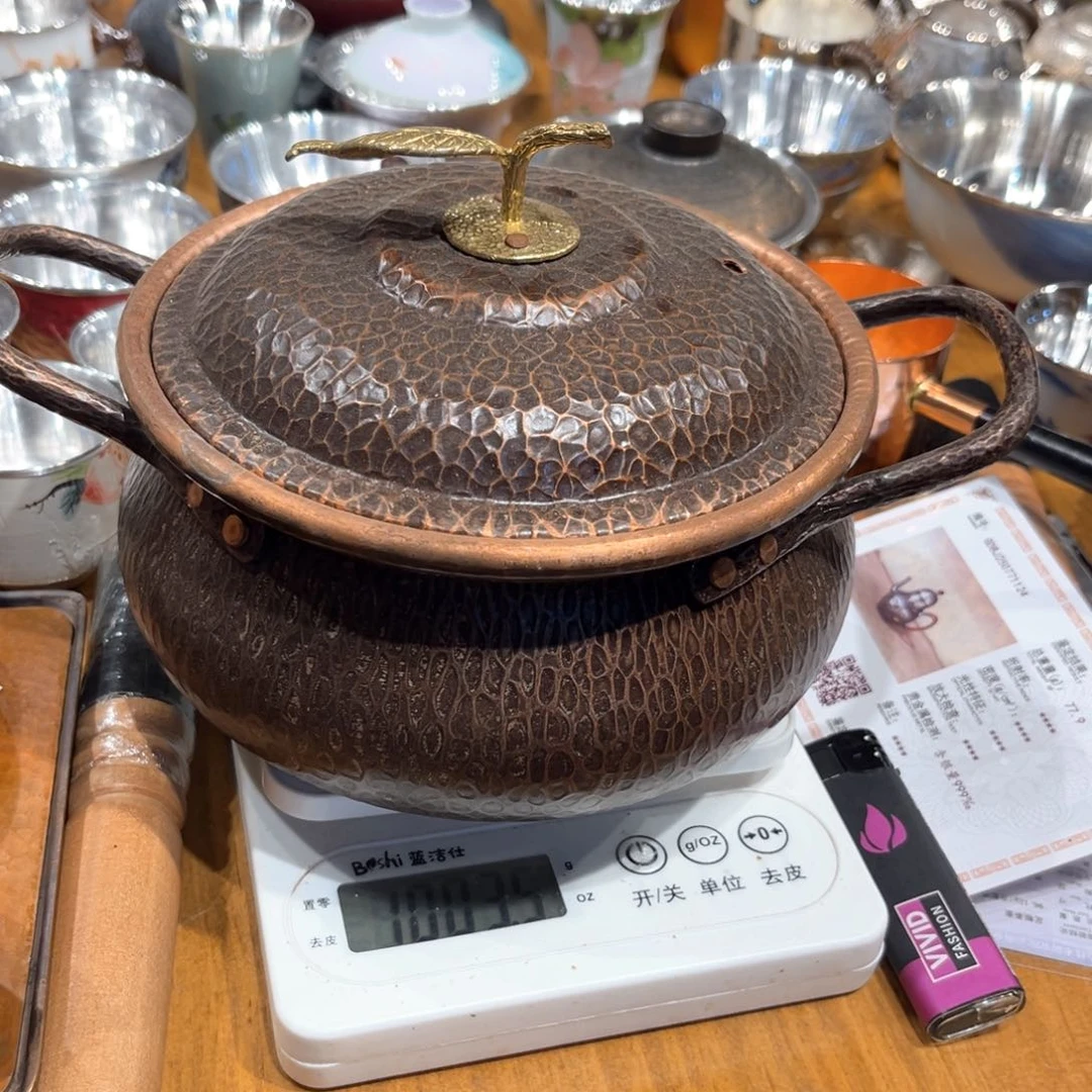 复古深汤锅手工锻打