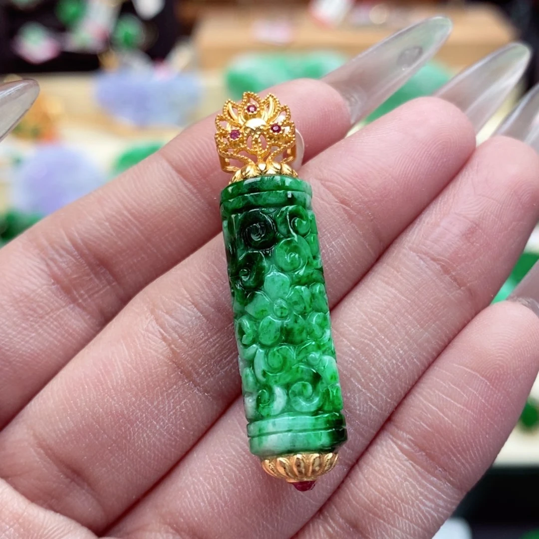 颈饰未镶嵌翡翠翡翠吊坠