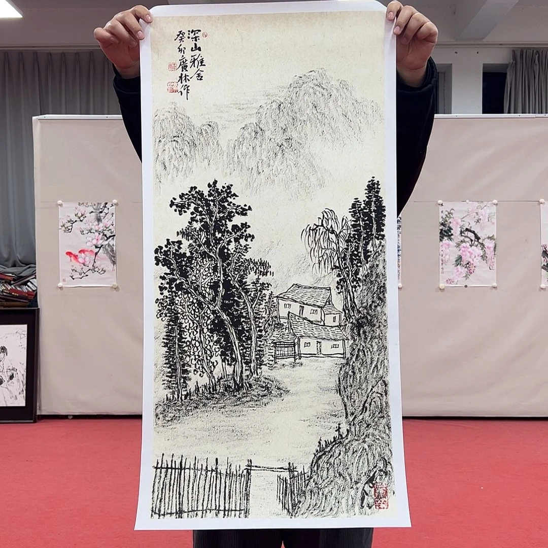 国画广林老师艺术精品