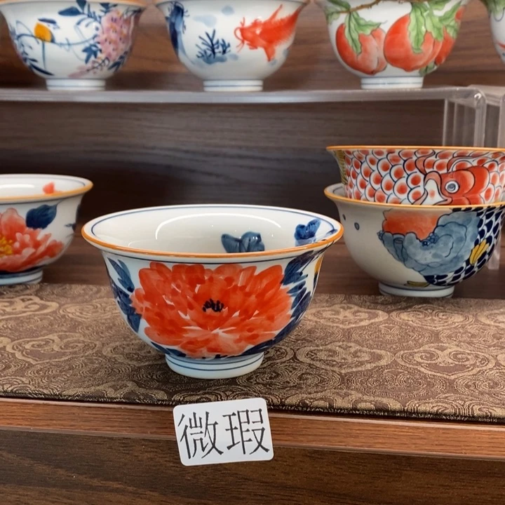 釉下老陶泥手工绘制