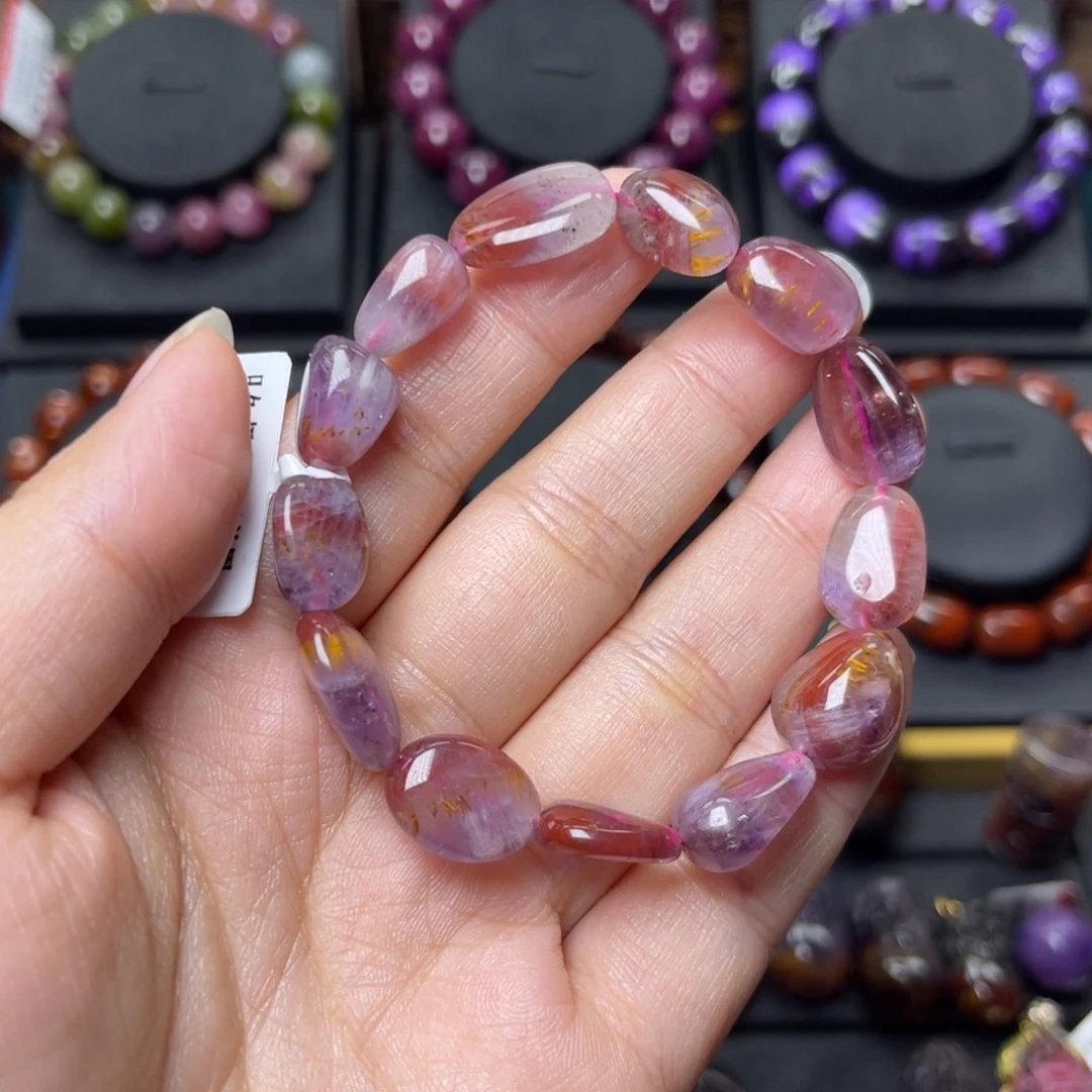 手链水晶未镶嵌极光四色随行手链