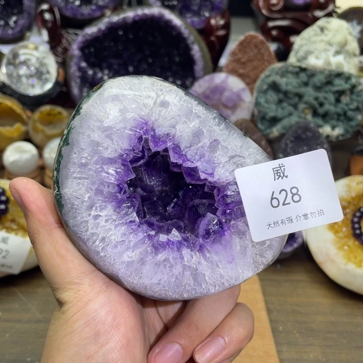 水晶未镶嵌珠宝半成品