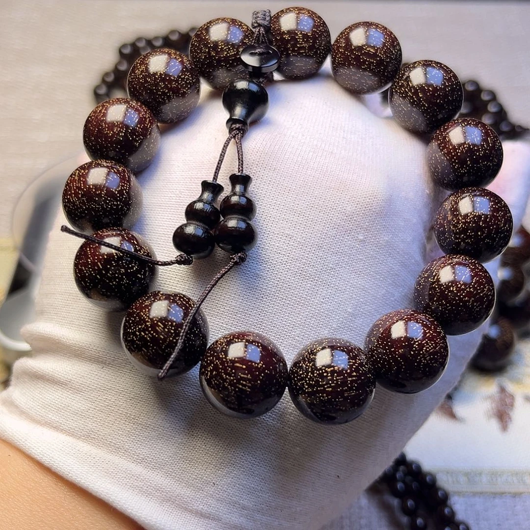 檀香紫檀（小叶紫檀）1.5 15颗爆星