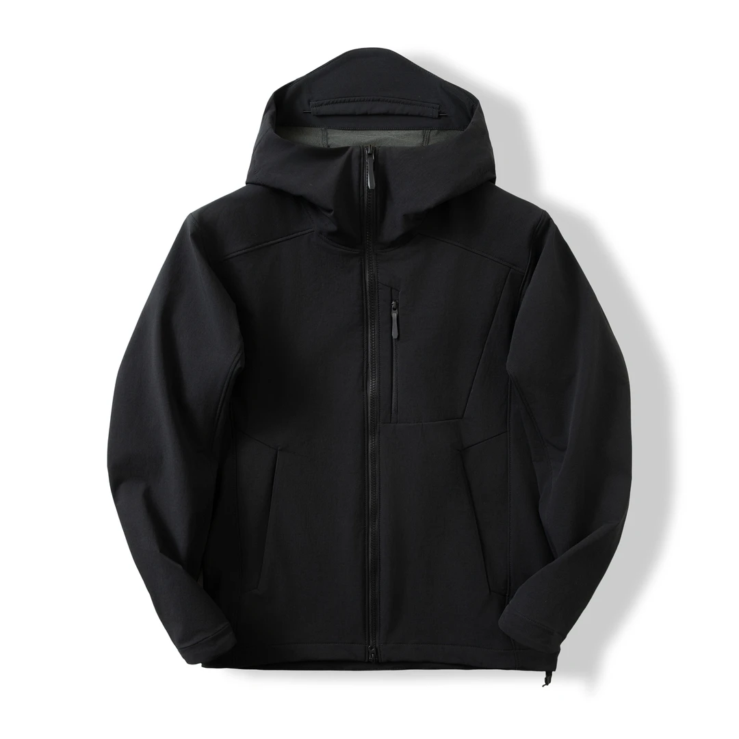 茑家纯原高品质新款男女户外防风防水软壳冲锋衣轻量登山服
