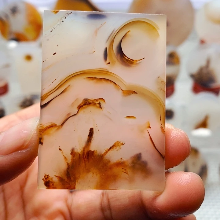 玛瑙/玉髓未镶嵌颈饰