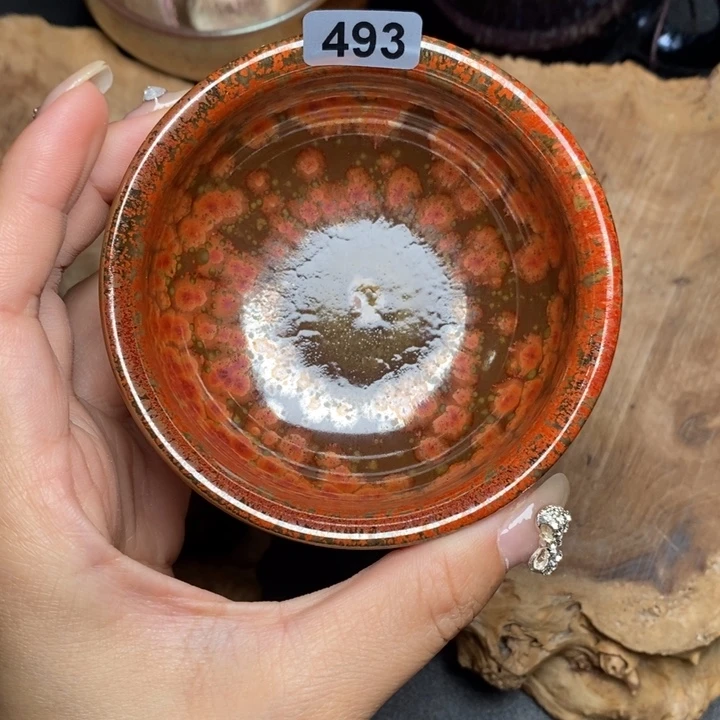 茶盏建窑建盏主人杯493