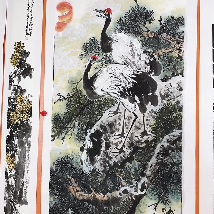 国画张圣敏先生纯手绘作品