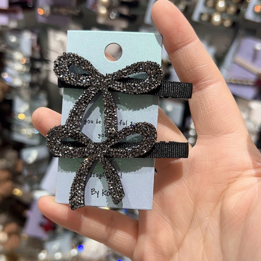 布艺非金属蝴蝶结压夹