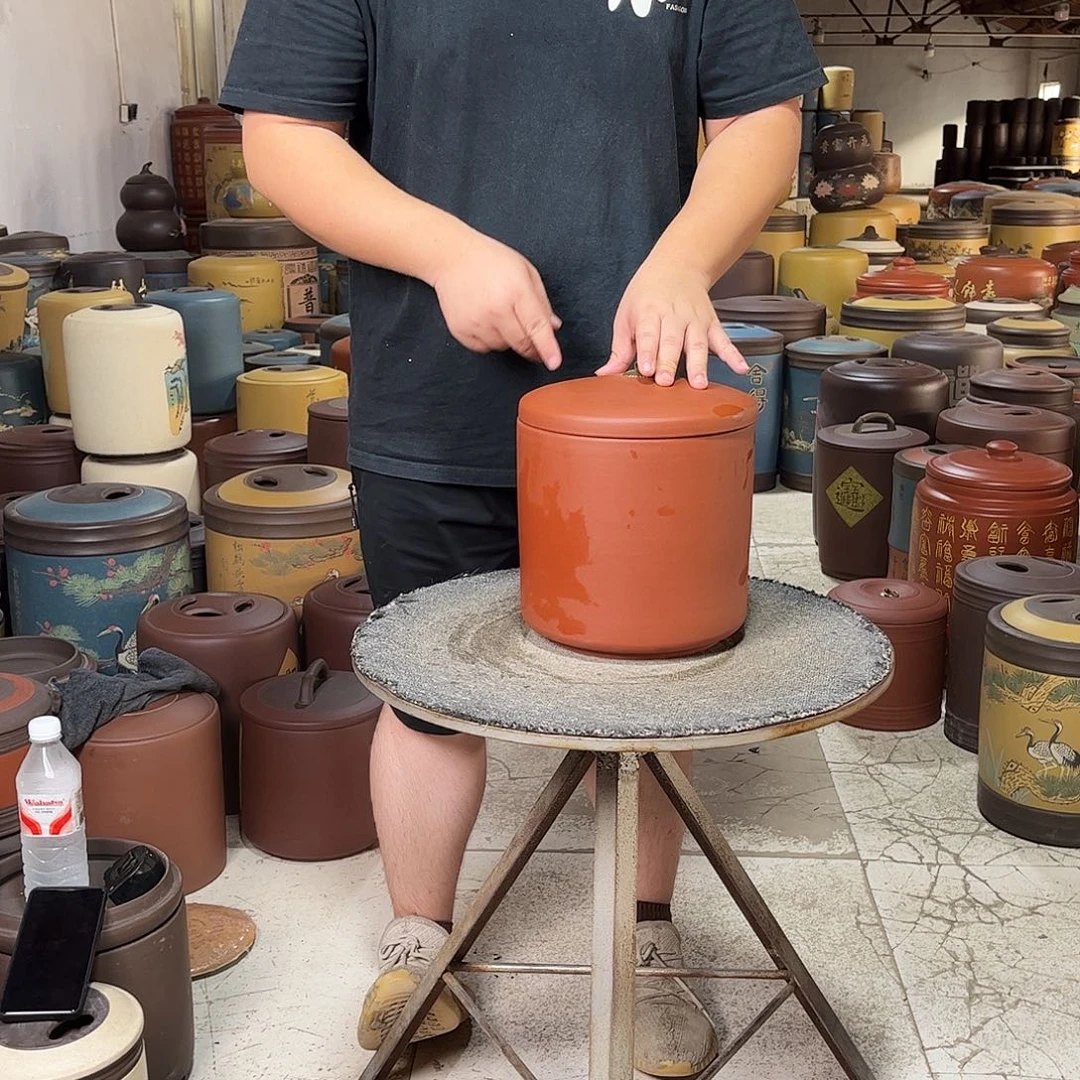 紫砂茶叶罐茶叶罐