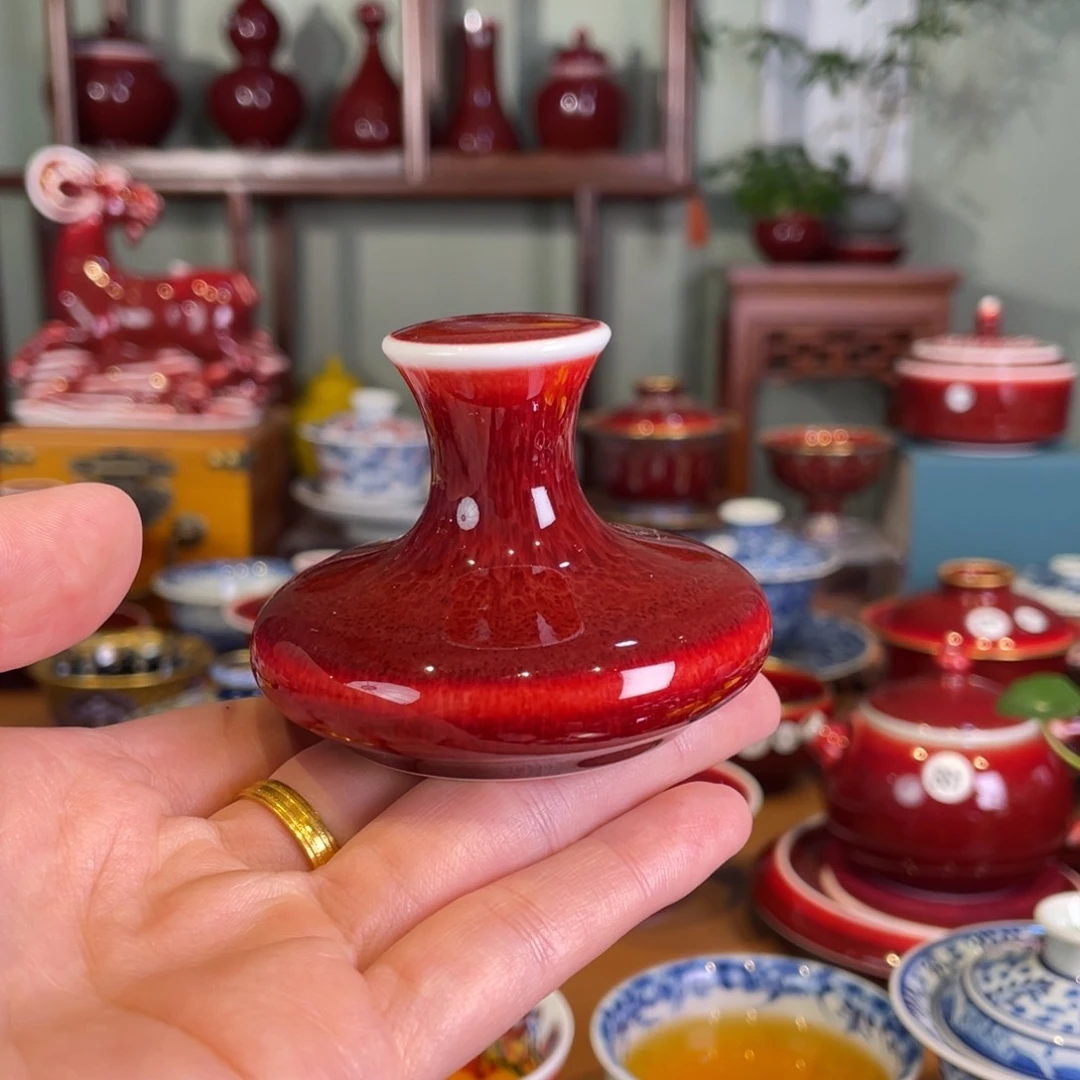 清欢雅玩原矿郎红福利盖置