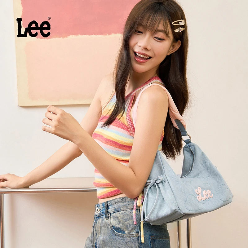 Lee2025新款潮流云吞包女士时尚斜挎包百搭单肩腋下包通勤托特包