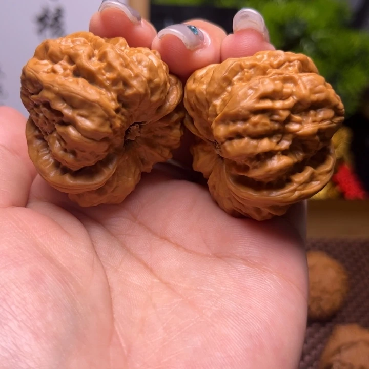 文玩核桃把件40尺蛤蟆56