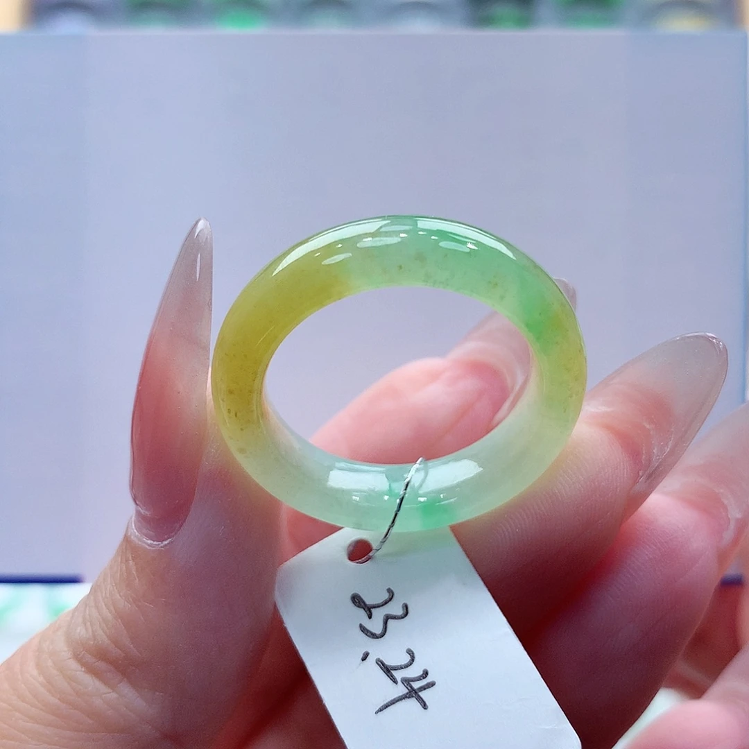 翡翠未镶嵌戒指缅甸A货