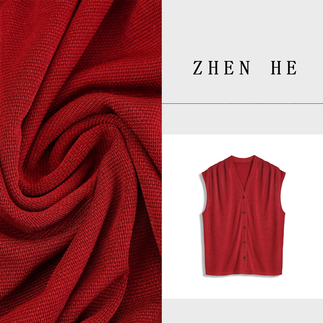 臻赫/ZHEN·HE 夏季新款 女士无袖上衣2025夏