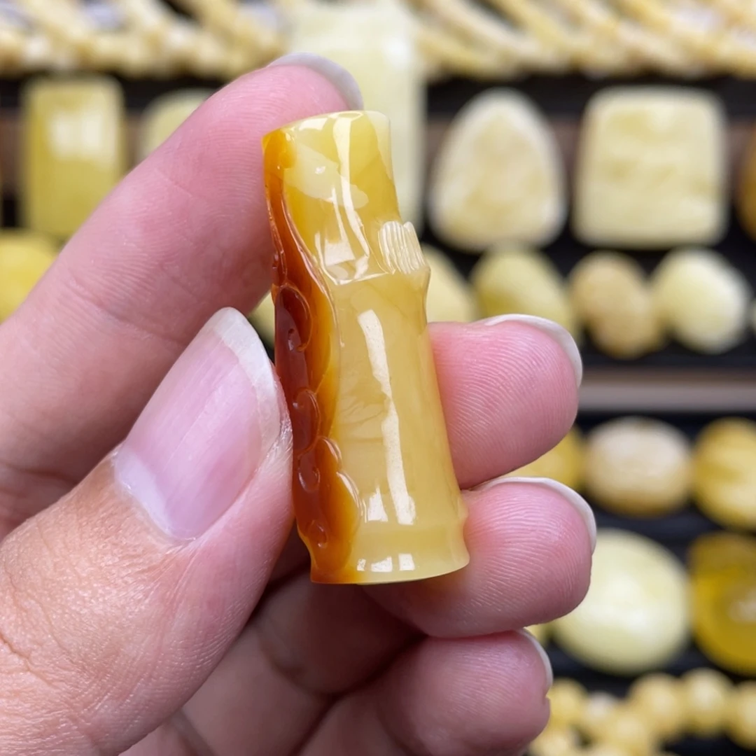 裸石琥珀未镶嵌琥珀蜜蜡
