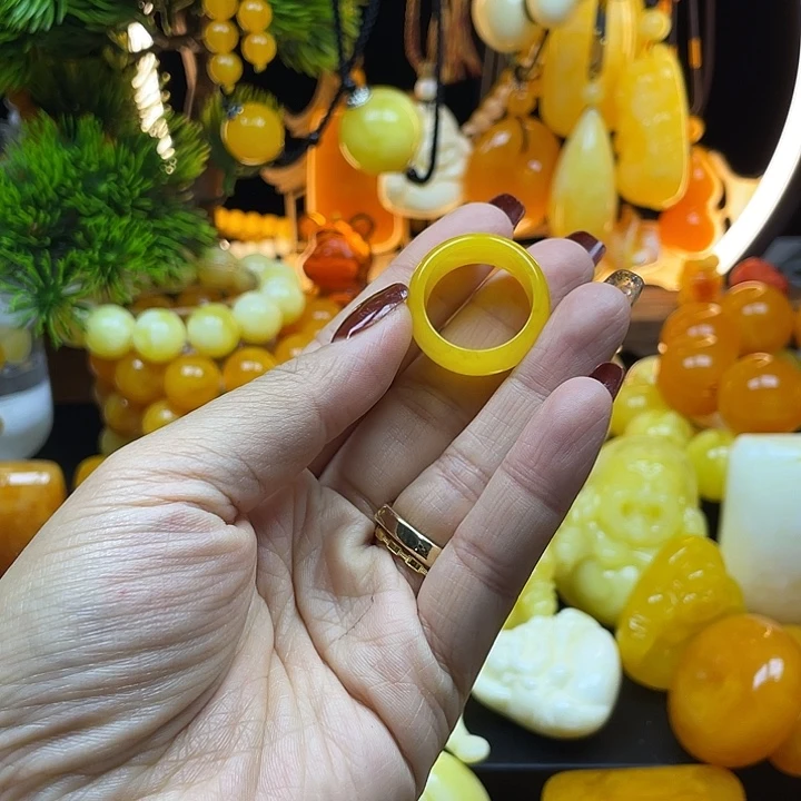 H***r非金属老腊扳指20直径
