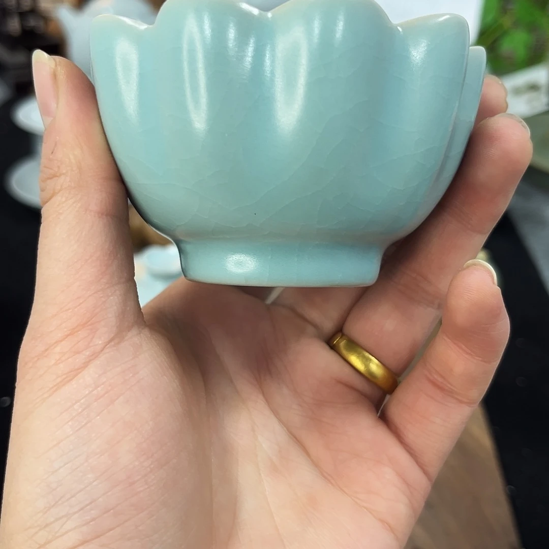 罐?***?仿古k，莲花杯。。。二级品