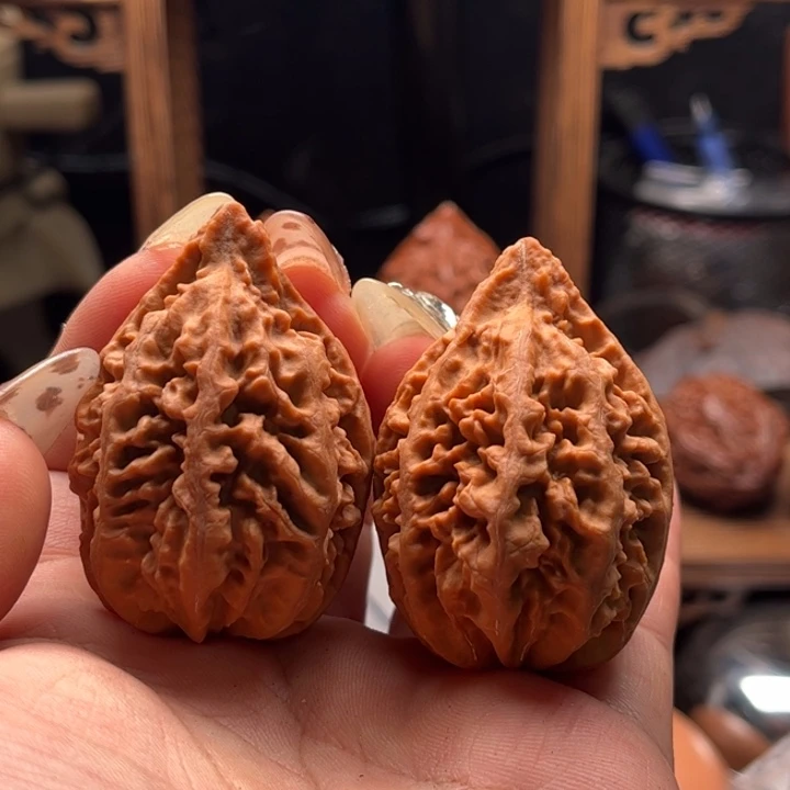 黎***晓把件文玩核桃楸大胖35