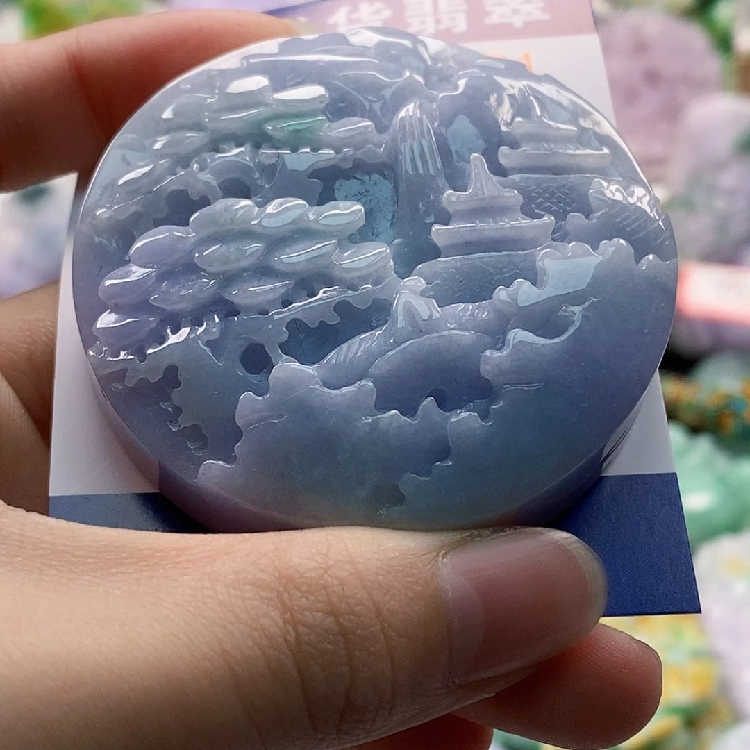 吊坠(不含链)未镶嵌翡翠