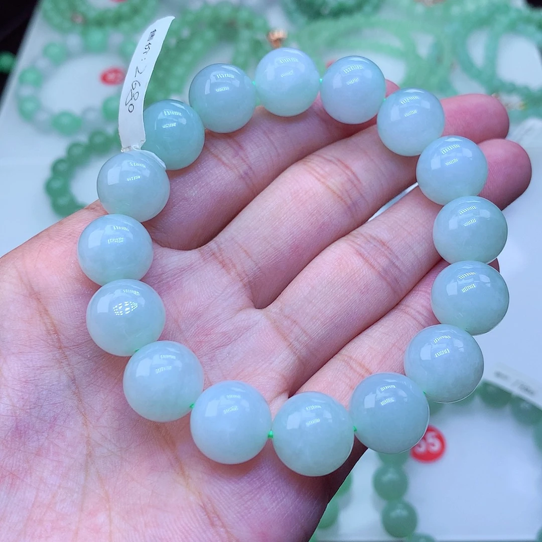翡翠未镶嵌毛衣链