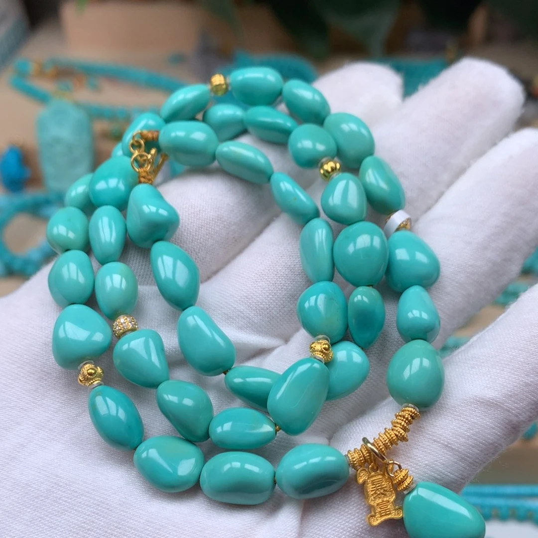 绿松石精品配饰未镶嵌