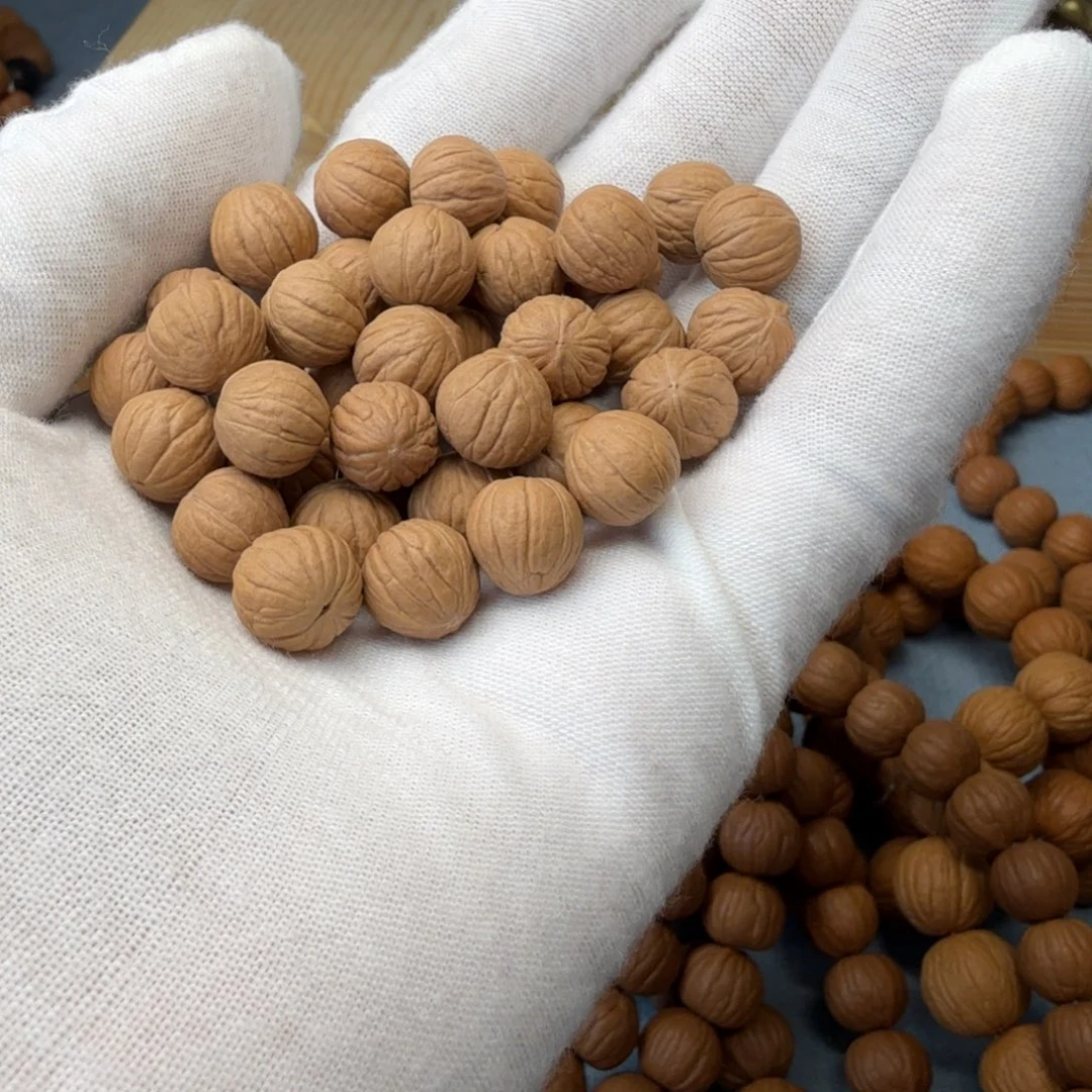 白***白核桃手串/手链小馒头10+精挑脖挂108颗