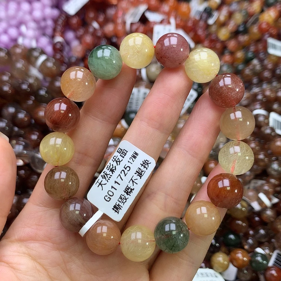 水晶手链未镶嵌，