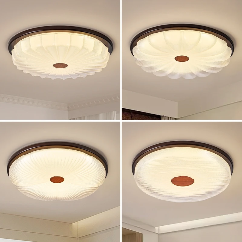 简约时尚现代风家用吸顶灯餐厅书房创意吸顶灯卧室灯柔和