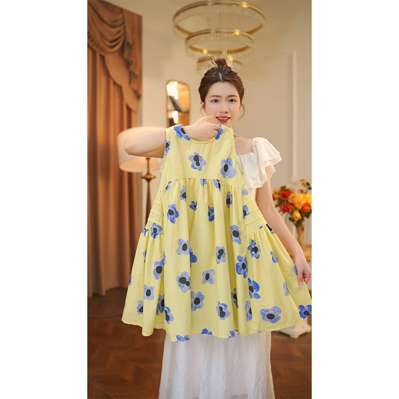女童夏季连衣裙2025新款中大童女宝儿童夏款裙子10270