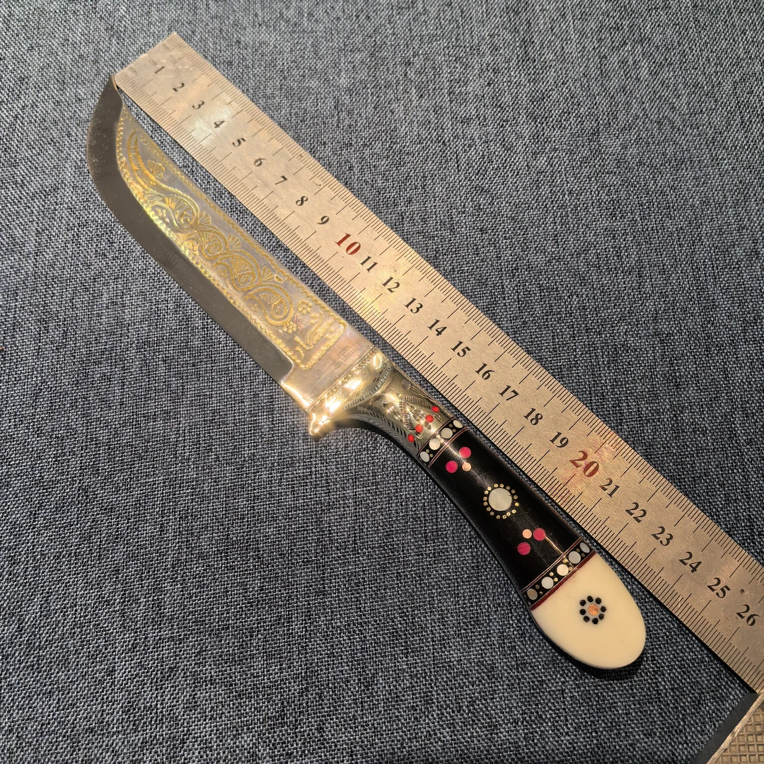 英吉沙小刀，圆头造型