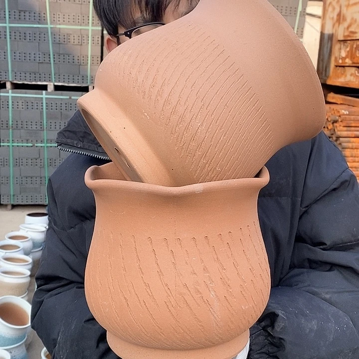 红陶红陶正品高21口21