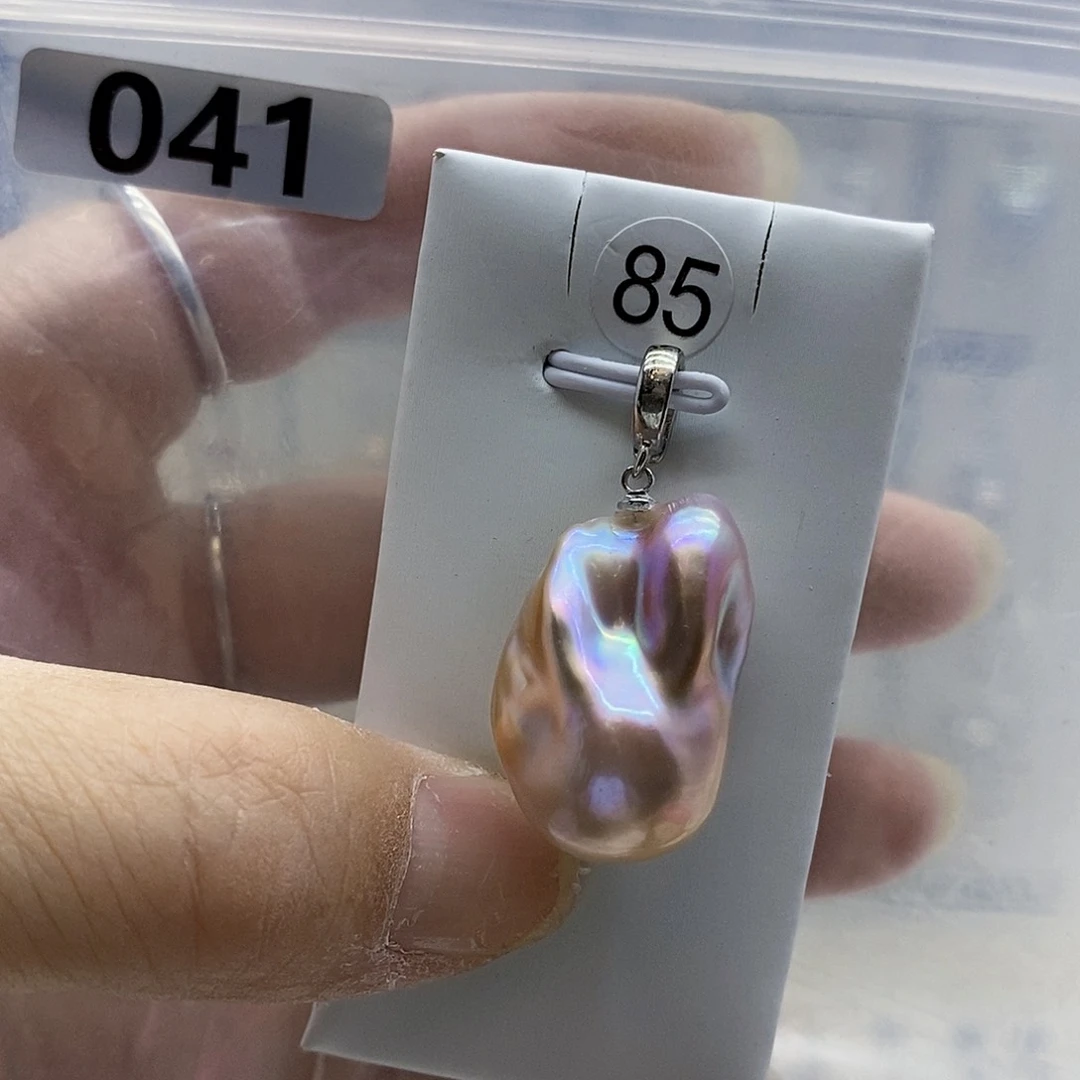 颈饰合金淡水珍珠
