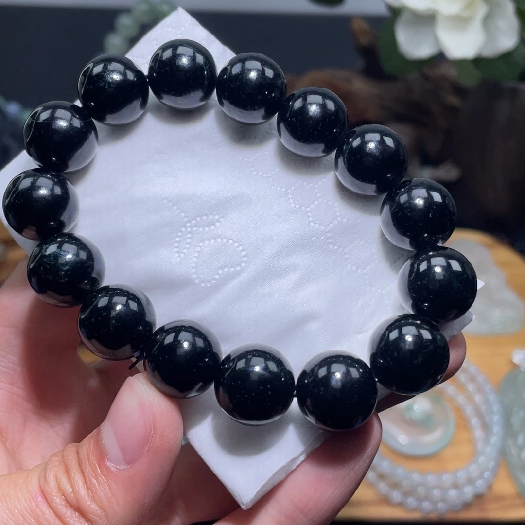 翡翠未镶嵌颈饰手串卡14打灯不透不绿