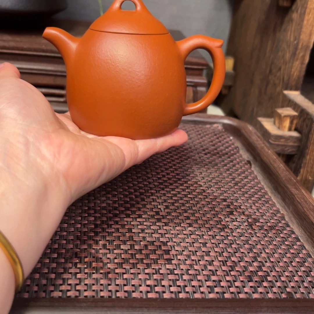 紫砂茶壶漂***姨全手紫砂