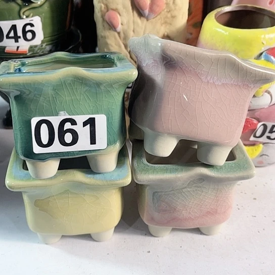 红陶多肉植物花盆