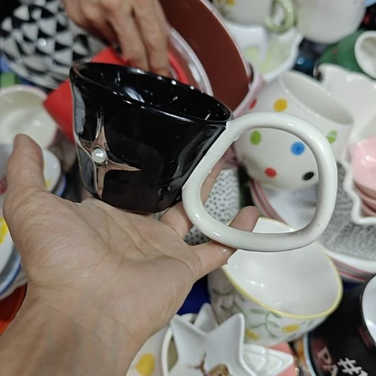 瓷片陶瓷杯碗盘微瑕介意慎拍
