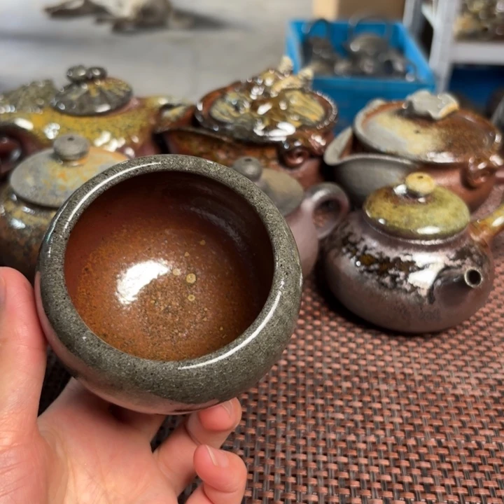 茶杯紫砂玉化大杯150