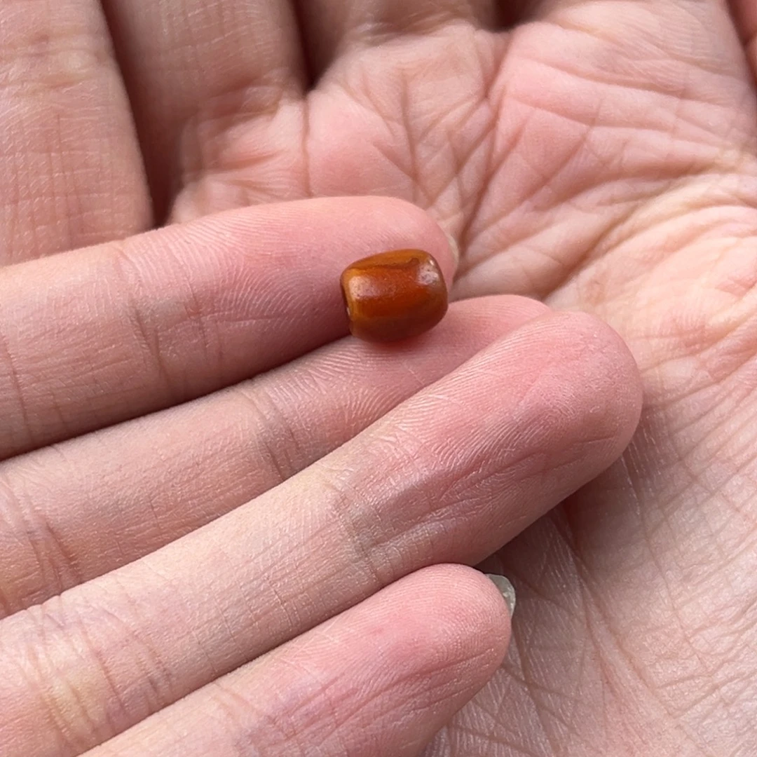 一***蜜蜡颈饰未镶嵌老蜜蜡