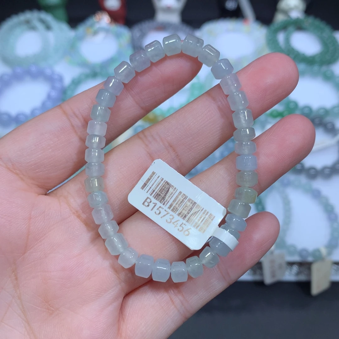 翡翠未镶嵌手串天然