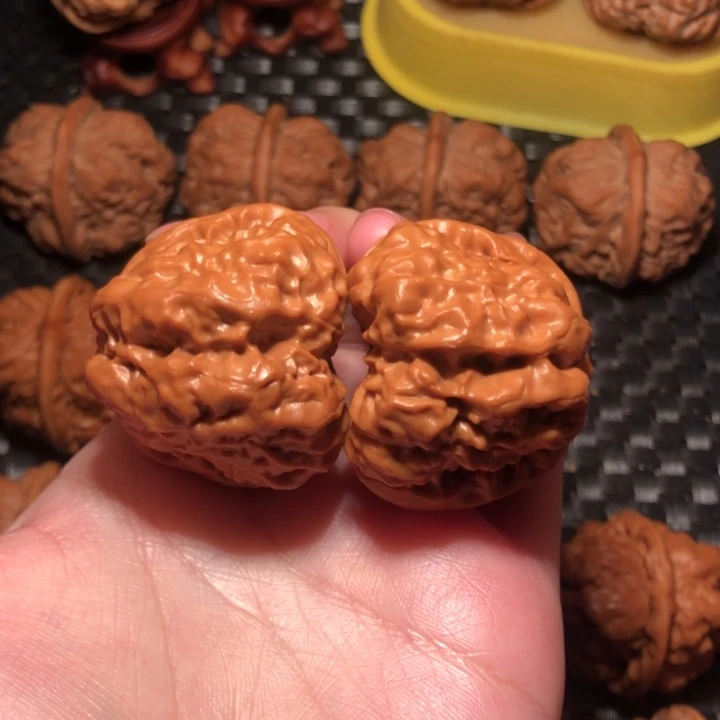 文玩核桃把件41四深开肌肉蛙