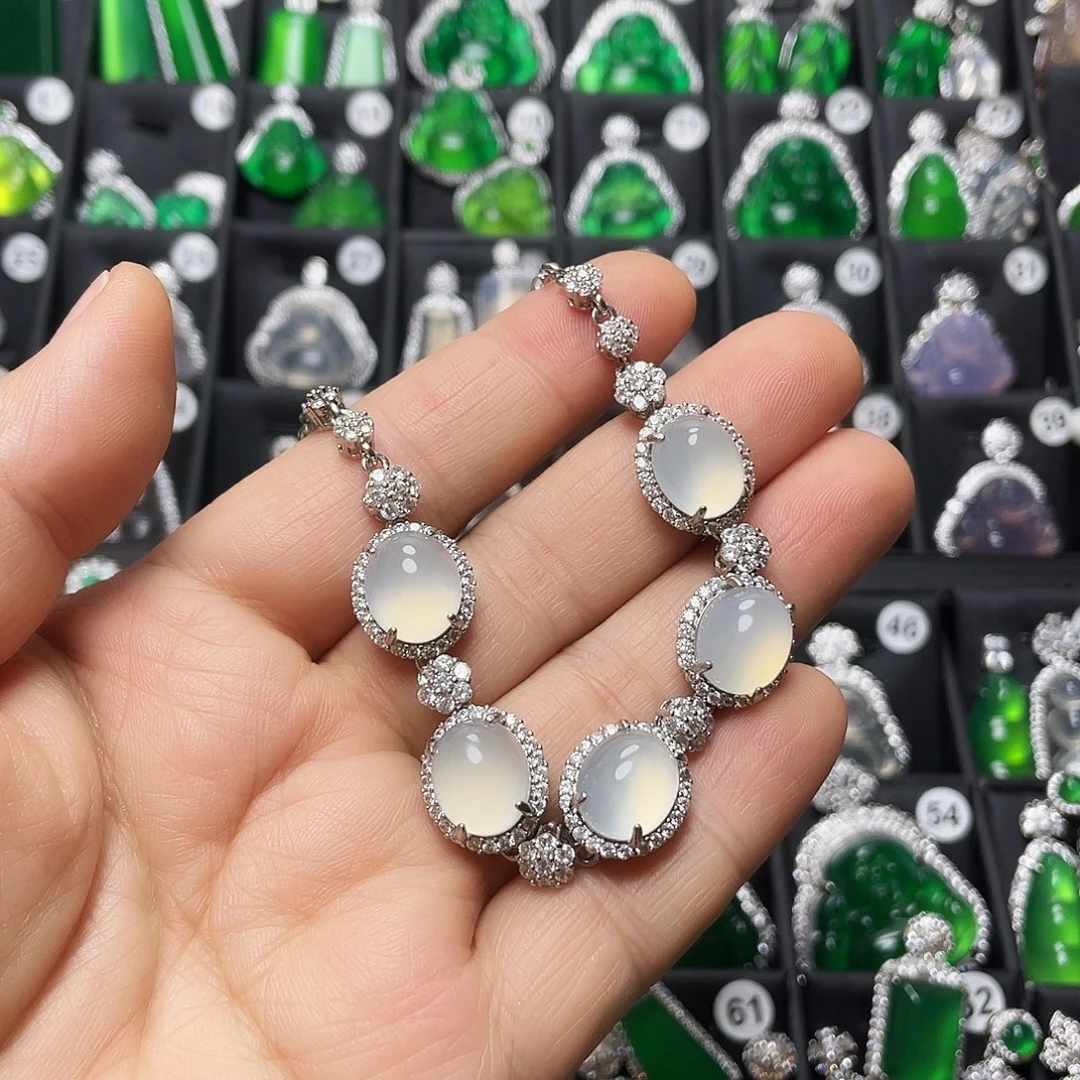 玛瑙/玉髓合金手链