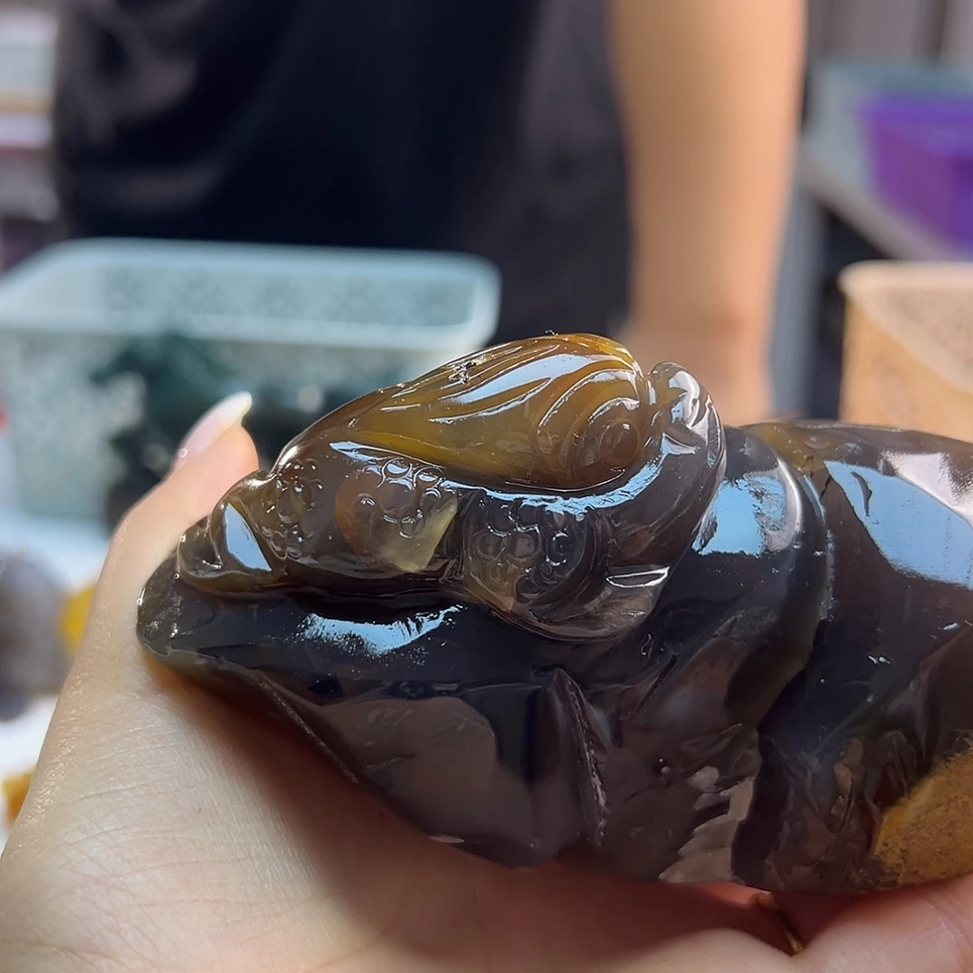 玛瑙/玉髓未镶嵌吊坠(不含链)