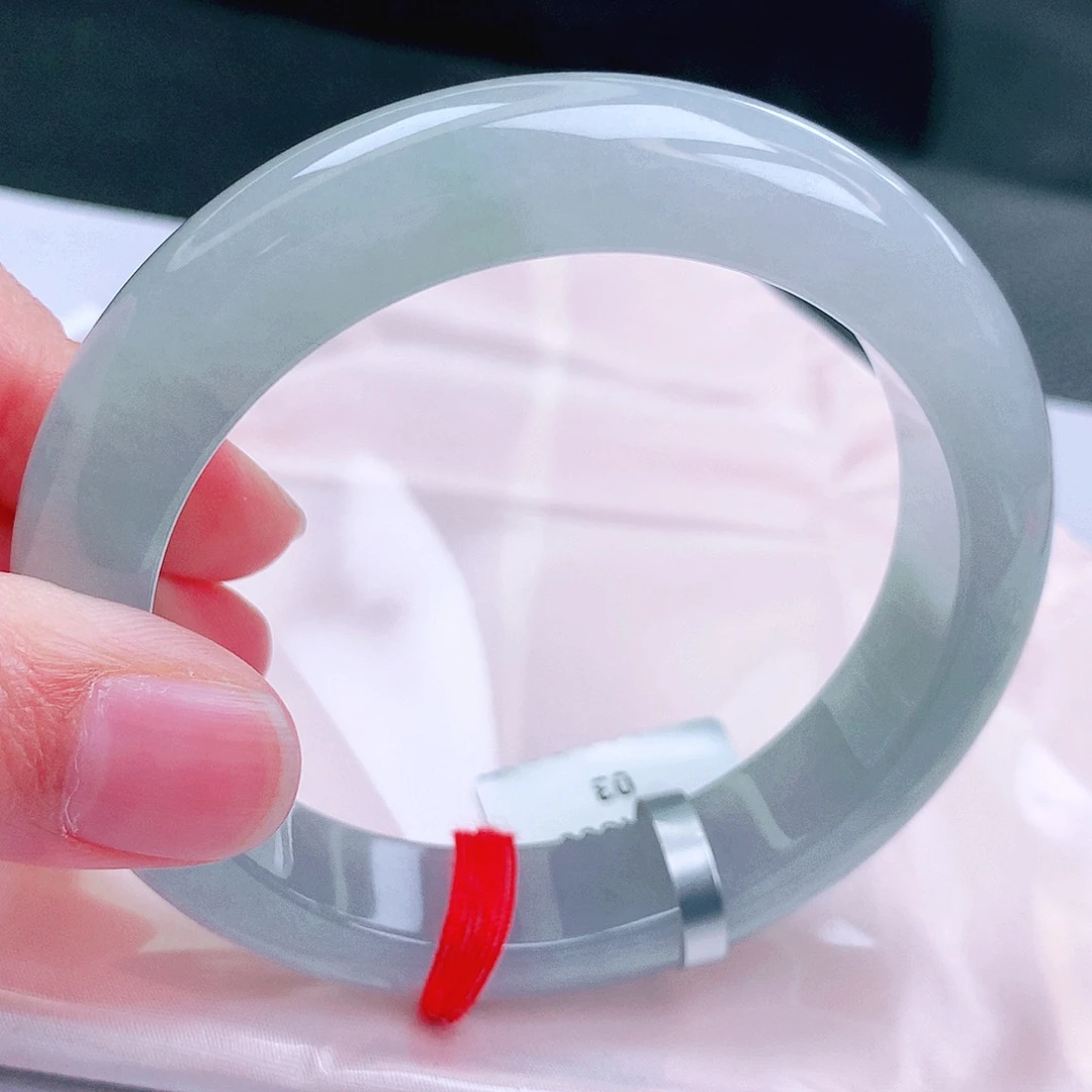 翡翠未镶嵌手镯缅甸天然a货翡翠手镯