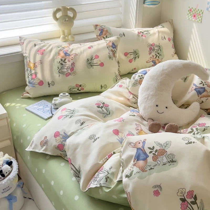 【免费试睡十五天】彼得兔云感棉新款高端亲肤四件套