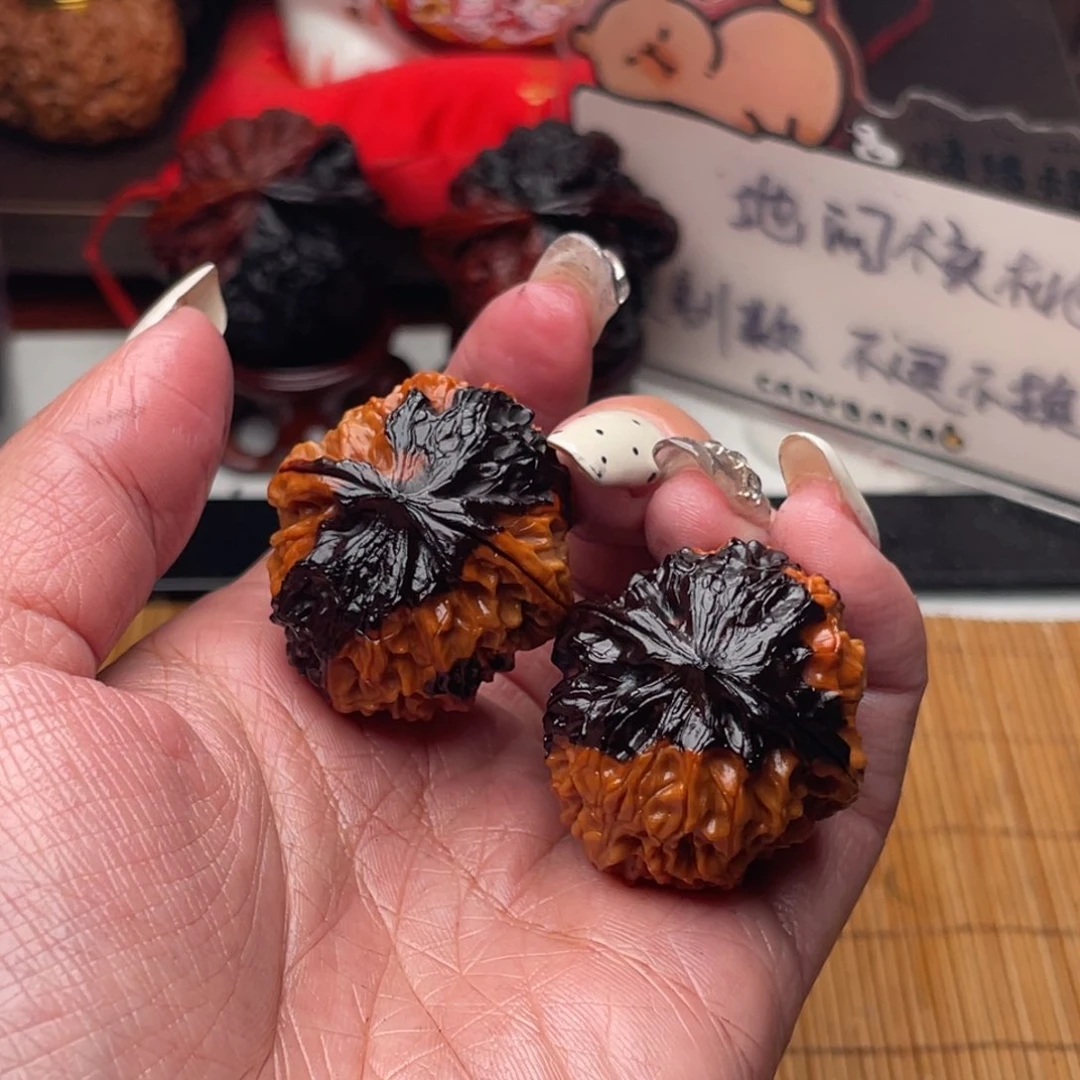 吊坠文玩核桃焦糖龙眼