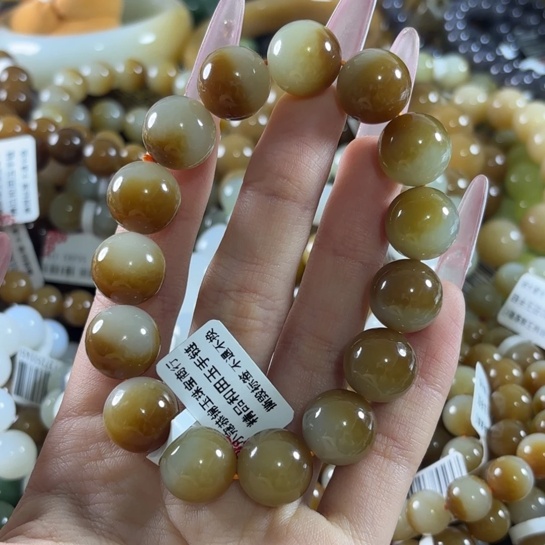 用***8和田玉未镶嵌手链222