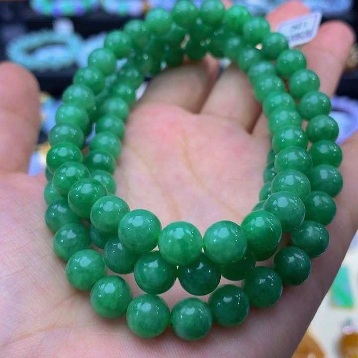 翡翠未镶嵌手链翡翠