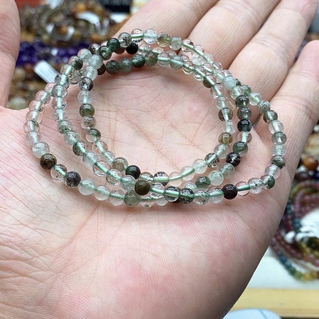 水晶手串未镶嵌天然