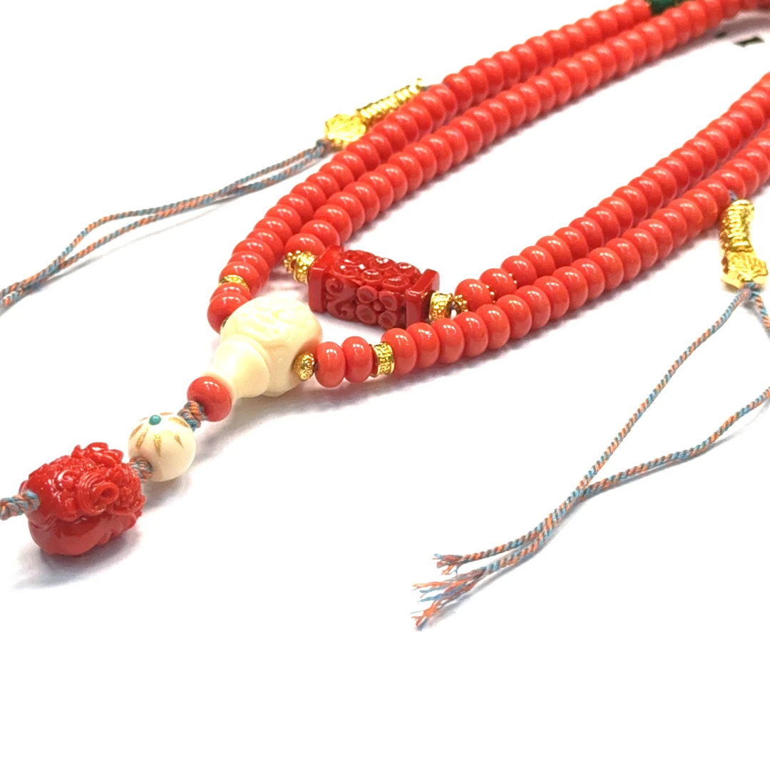 HF023 红姑娘时尚珠链 尺寸19×14